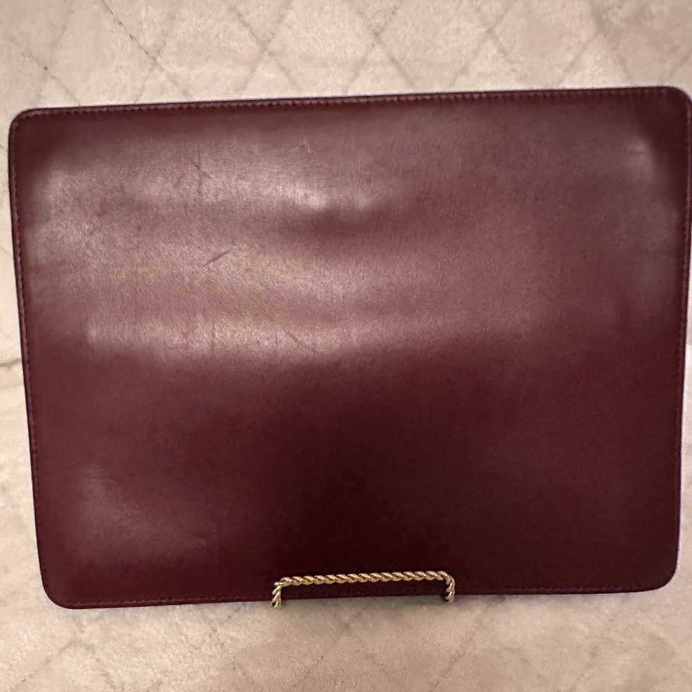 Authentic Cartier Leather Clutch - Picture 5 of 5